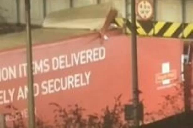 Lorry hits city rail bridge causing trains chaos
