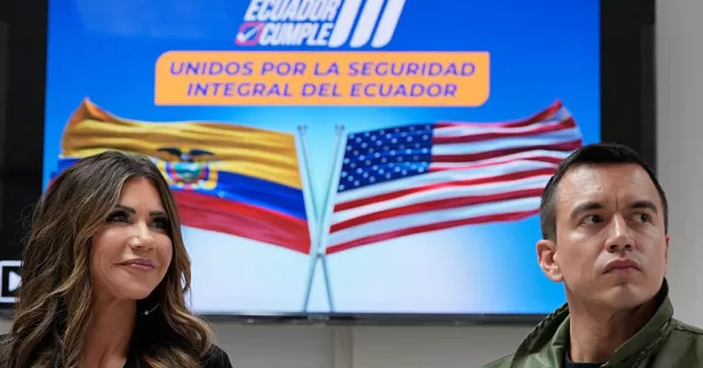 Ecuador Launches Joint-U.S. Military Operation to Fight 'Narco-Terrorism'