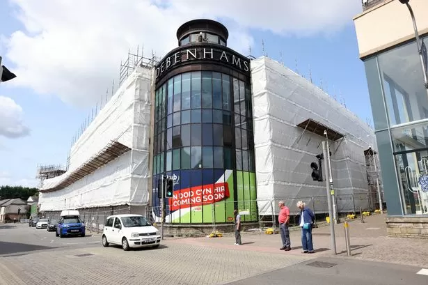 Major overhaul of Welsh Debenhams store hits snag