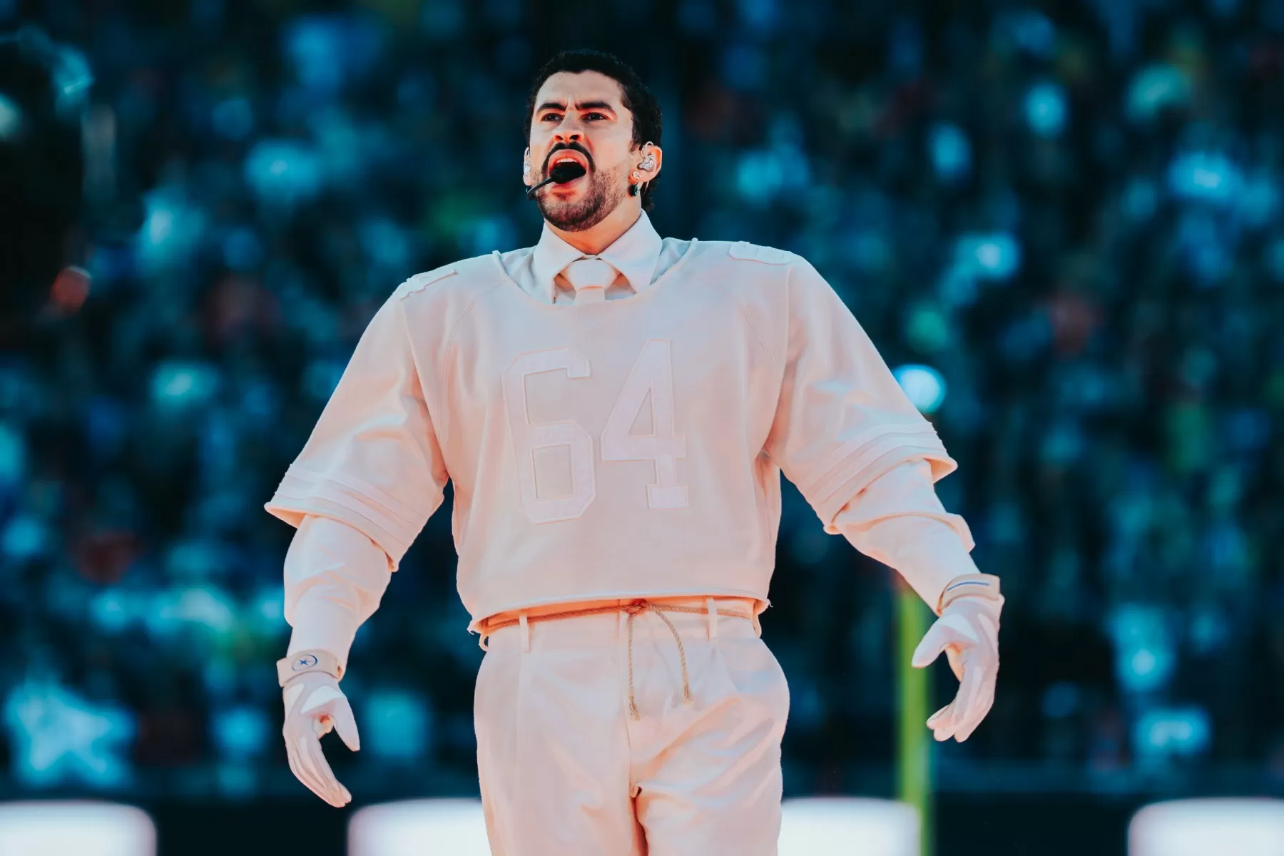Bad Bunny’s 14-Minute Super Bowl Halftime Medley Debuts on 3 Billboard Charts