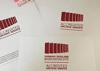 Newly accredited archive service