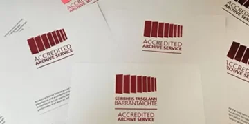 Newly accredited archive service