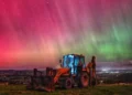 The date this year when you have the best chance of seeing the northern lights in Wales