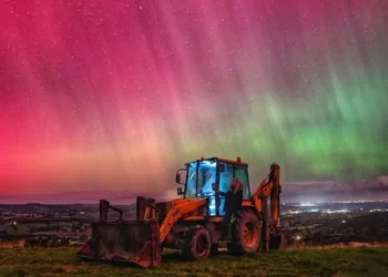 The date this year when you have the best chance of seeing the northern lights in Wales