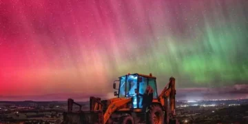 The date this year when you have the best chance of seeing the northern lights in Wales