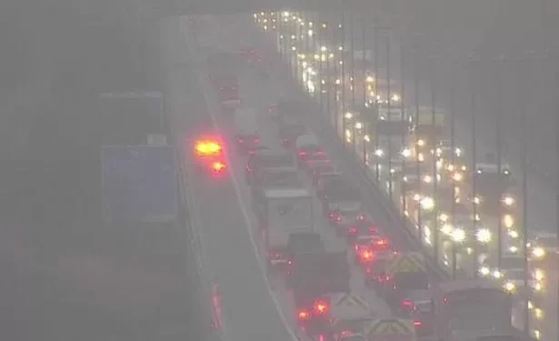 M4 weather warning for drivers – live updates