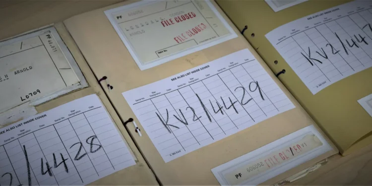 Latest release of files from MI5