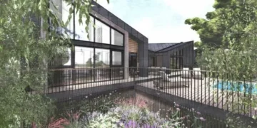 Luxury Welsh treehouse holiday park will come with sauna pods and private swimming pools raised above the ground