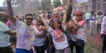 The best and most colourful pictures from spectacular Holi celebrations