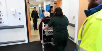Every hospital emergency department in Wales is caring for patients in corridors
