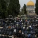 90,000 Palestinians attend first Friday prayers of Ramadan in Jerusalem