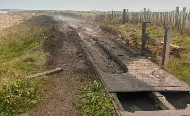Fire-damaged Welsh boardwalk to be repaired