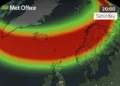 Met Office maps show where people may see Northern Lights in UK tonight