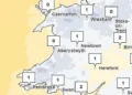 Met Office maps show when freezing temperatures and wintry weather will hit Wales