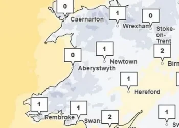 Met Office maps show when freezing temperatures and wintry weather will hit Wales