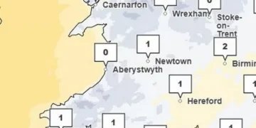 Met Office maps show when freezing temperatures and wintry weather will hit Wales