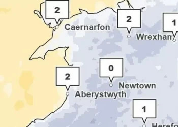 Met Office maps show how cold it’s going to get in Wales this week