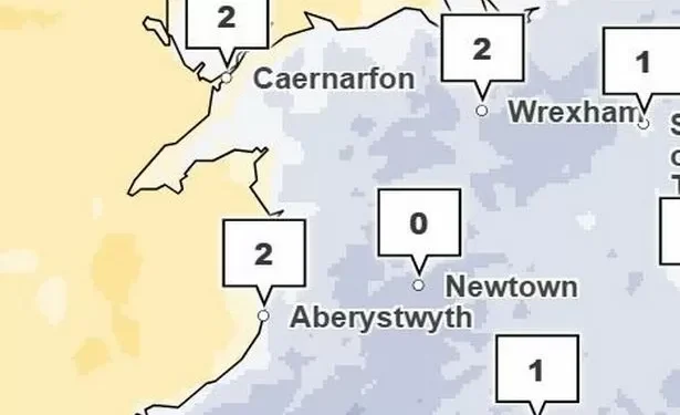 Met Office maps show how cold it’s going to get in Wales this week