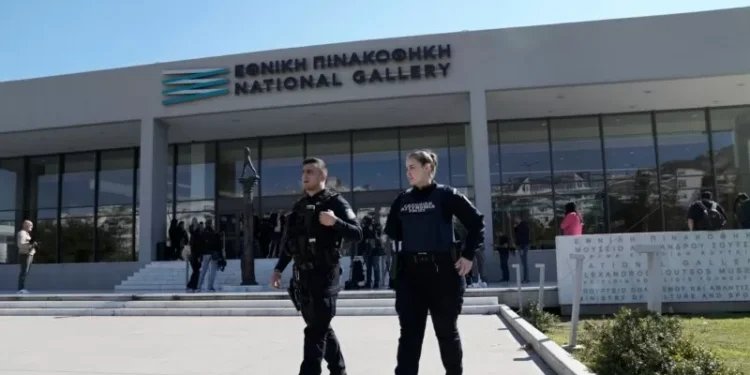 Greek lawmaker attacks paintings he said were offensive to Christians