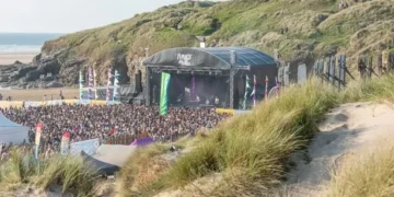 How a major music festival ended up being planned for a Welsh beach