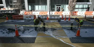 Exclusive – Black Lives Matter Plaza Jackhammered by D.C. After Pressure from Rep. Andrew Clyde