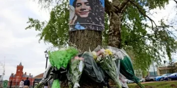 Tears and hugs as hundreds remember ‘caring, selfless’ soul Paria Veisi after suspected murder