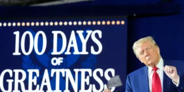 Trump Touts ‘Best’ First 100 Days ‘Of Any President in History’