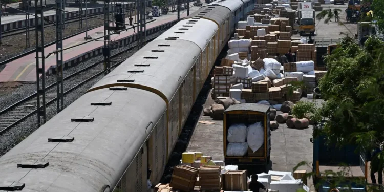 Indian Railways reports record freight loading in FY25