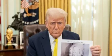 Trump Posts Photo of Illegal Alien’s Knuckle Tattoos Amid MS-13 Charges