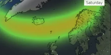Met Office maps show where people may see Northern Lights in the UK tonight