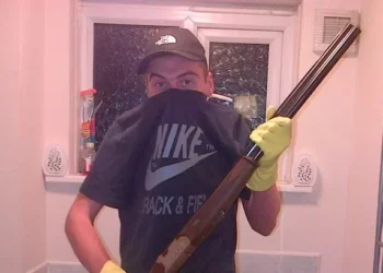 ‘Stupid’ drug trafficker posed with shotgun and spelt out his initials with bullets