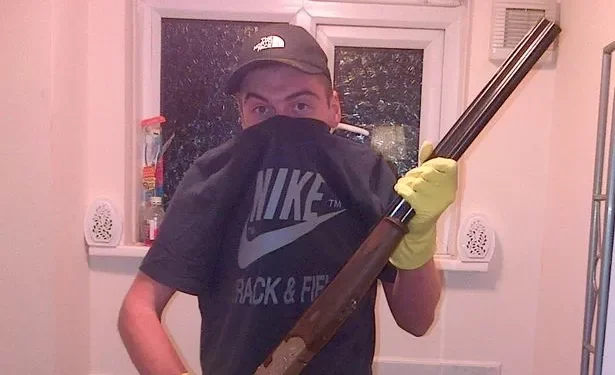 ‘Stupid’ drug trafficker posed with shotgun and spelt out his initials with bullets