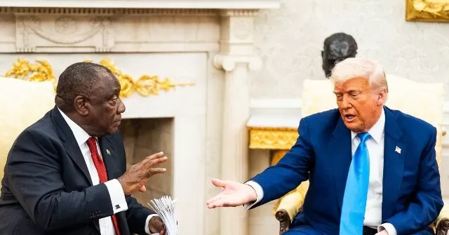 Inside Trump’s Oval Office Meeting with South Africa’s President