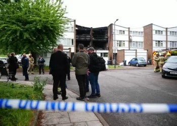 Man arrested on suspicion of murder as mum and her three children die in fire