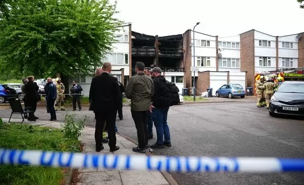 Man arrested on suspicion of murder as mum and her three children die in fire