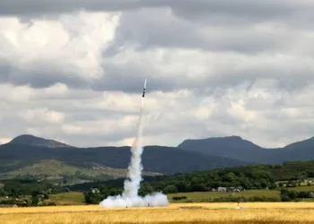 Space Age arrives in Wales as rocket launched from new testing facility