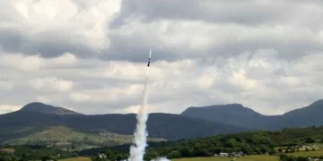 Space Age arrives in Wales as rocket launched from new testing facility