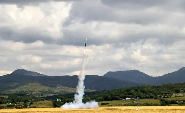 Space Age arrives in Wales as rocket launched from new testing facility