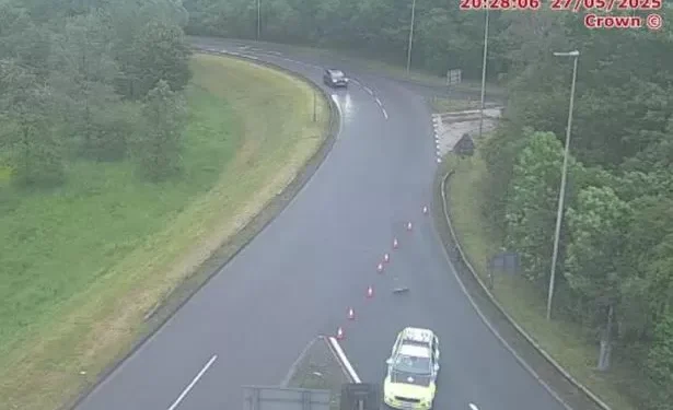 Strong wind and rain cause problems on M4 and other major routes