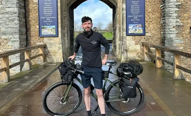 I wasn’t an accomplished rider and fell off my bike 50 metres in, but I’ve just finished a 16,250 mile cycle