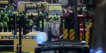 Dozens of people including children injured after car ploughs into fans in Liverpool city centre