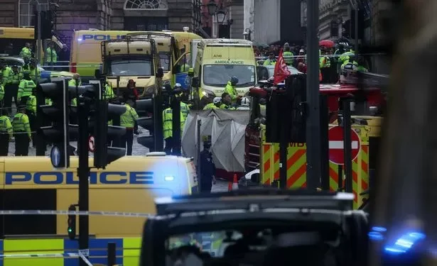 Dozens of people including children injured after car ploughs into fans in Liverpool city centre