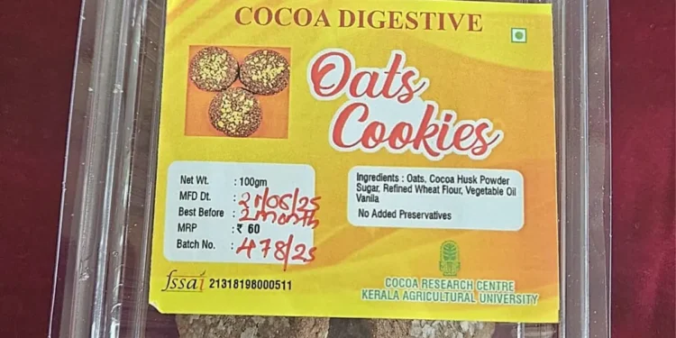 Kerala agri varsity develop value-added edible products from cocoa waste  
