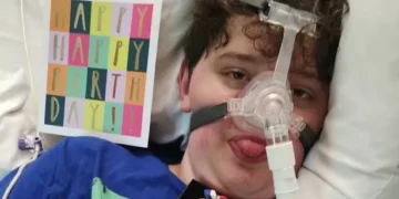 Kyle, the UK’s youngest person with MND, gets surprise on his 14th birthday