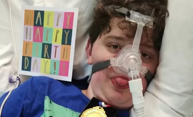Kyle, the UK’s youngest person with MND, gets surprise on his 14th birthday