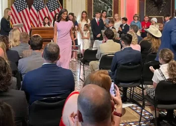 PragerU Gifts White House ‘Road to Liberty’ Exhibit; Usha Vance, Linda McMahon Speak at Unveiling Ceremony