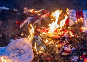 WATCH — ‘F**k Trump!’: Leftists Spit on and Torch U.S. Flags While Mexican Flags Wave During Anti-ICE Riots in Los Angeles