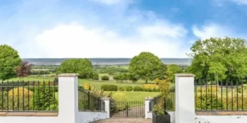 Four acres for horses and mesmerising view at stunning £1.2m converted barn