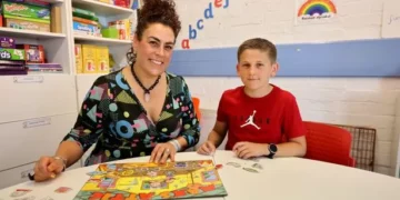 Mum’s tears at ‘life-changing’ help her son now gets to help him read and write