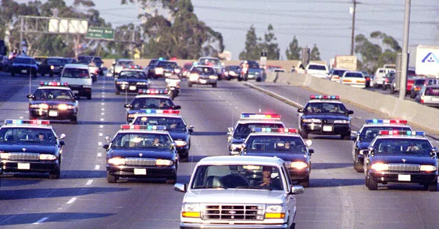 Don Jr. Posts O.J. Simpson Meme of Obama in White Bronco Fleeing Police Cars Led by Trump